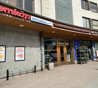 gerflor Hemkop Frosunda Sverige GTI Max 01 retail fasade