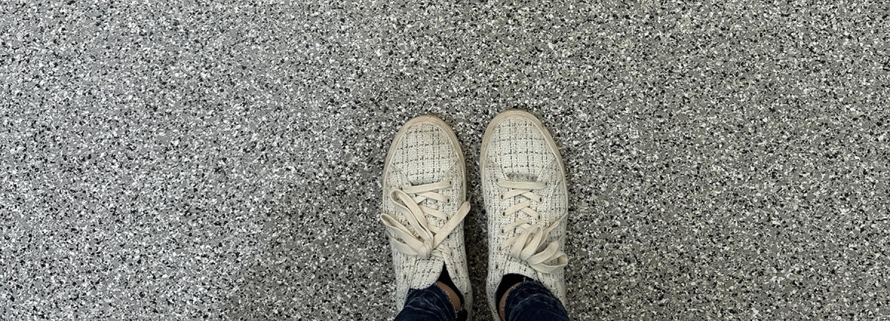 gerflor Hemkop Frosunda Sverige GTI Max 01 fot på gulv