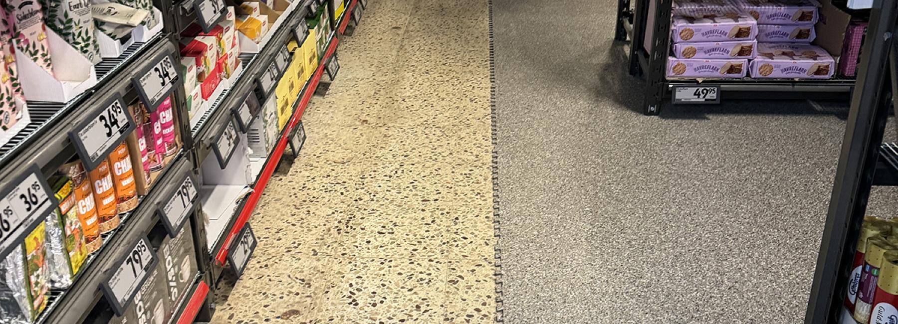 Gerflor ICA Supermarket Sverige GTI Max retail butikk