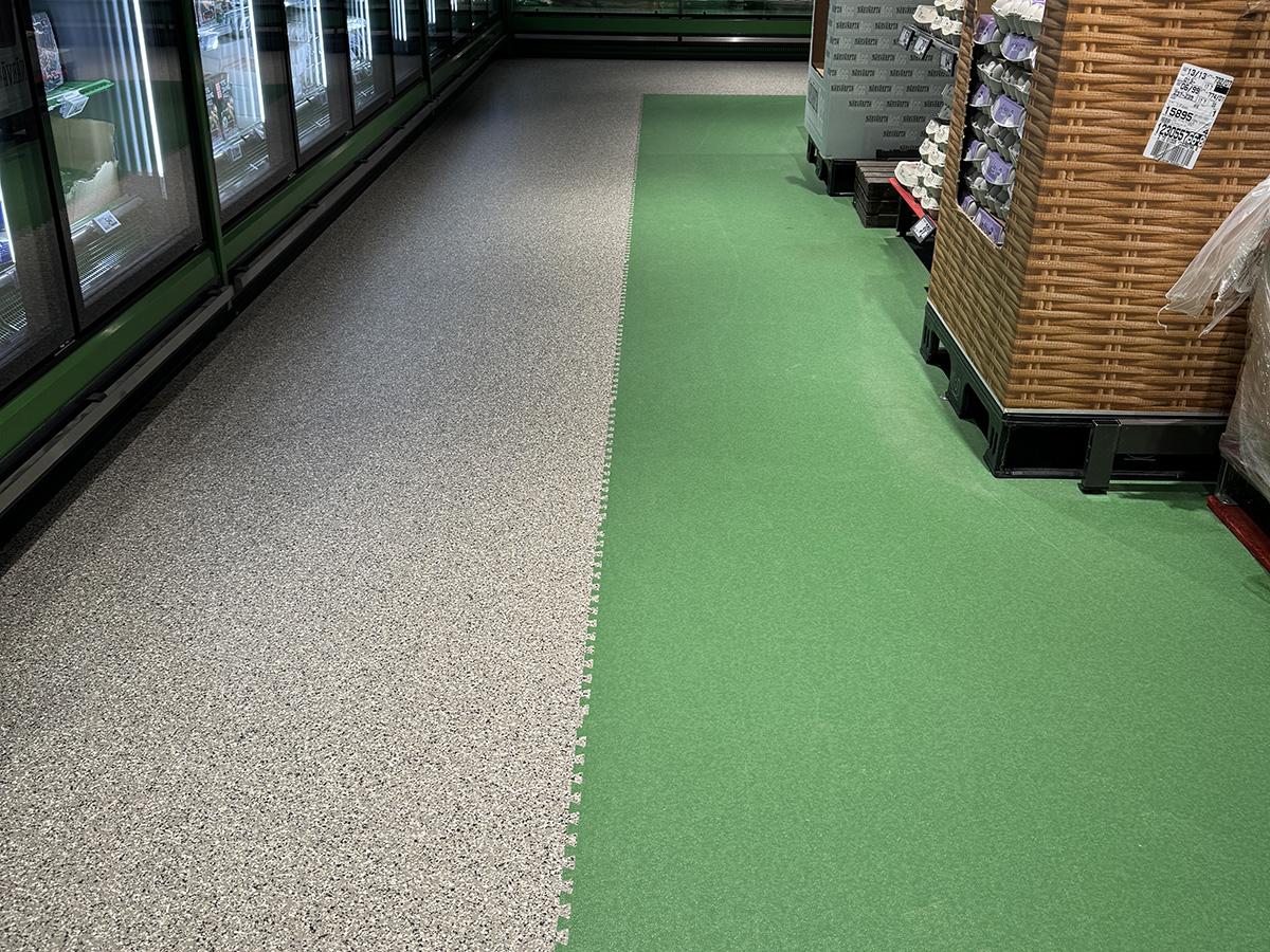 Gerflor ICA Supermarket Sverige GTI Max retail butikk to-delt gulv