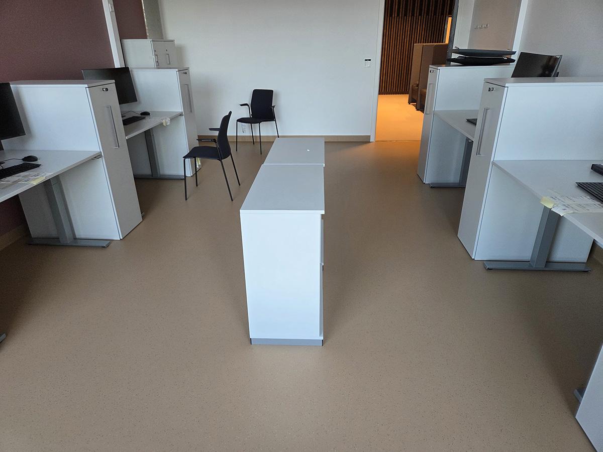 gulvet på Hjelset Sykehus