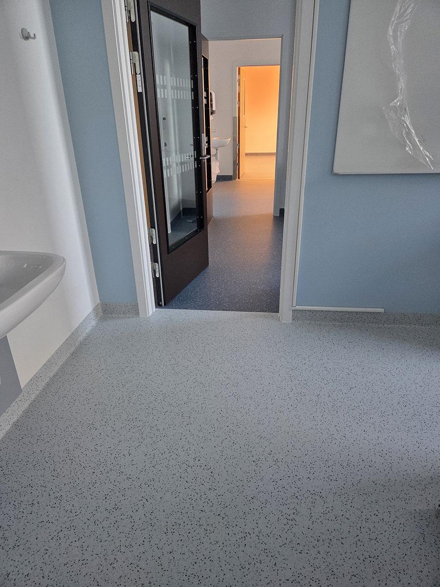 gulvet på Hjelset Sykehus